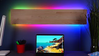 Make a Simple Wooden RGB LED Light by Maker 101 28,040 views 1 year ago 6 minutes, 18 seconds