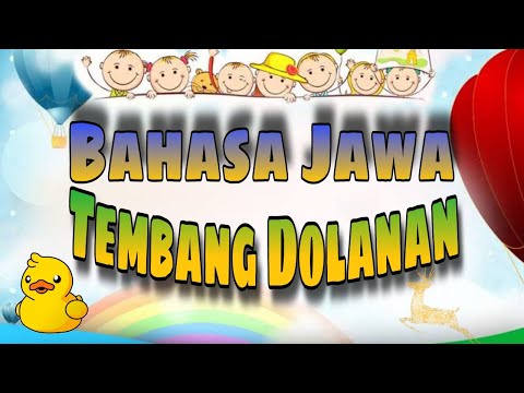 Tembang Dolanan, Bahasa Jawa Kelas 1 Semester 2