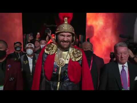 Deontay Wilder versus Tyson fury 3 entrances