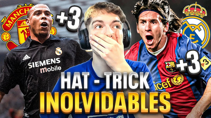 LOS HAT-TRICKS MAS INOLVIDABLES DEL FUTBOL (MESSI, CR7, RONALDO) - INCREIBLE