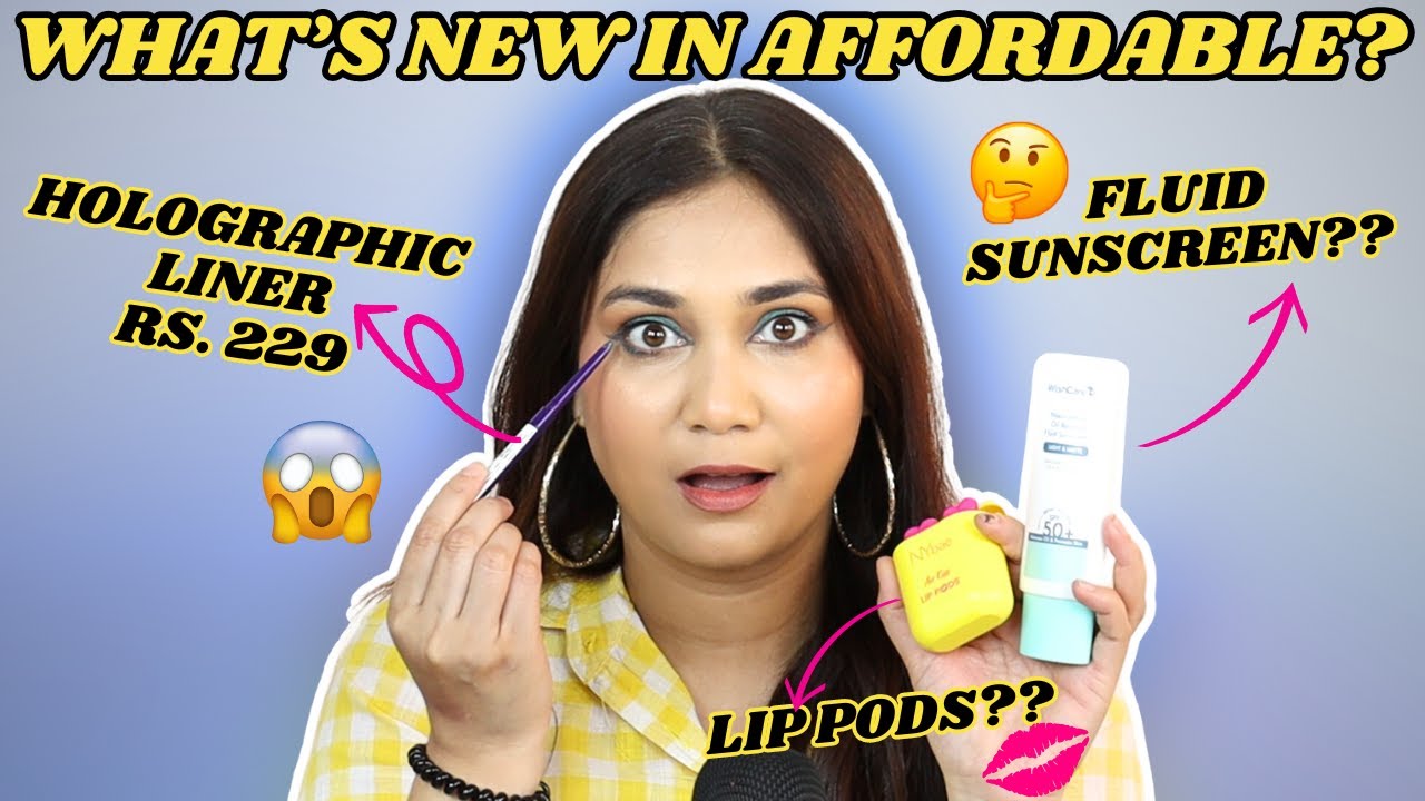 What's new in Affordable? May 2024 | Stamp Blush, holographic Liner, Fluid Sunscreen & More