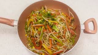 Vegetable Stir Fry with Bean Sprouts