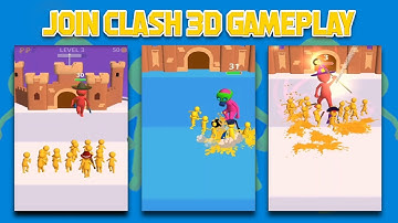 Join Clash 3D - Gameplay Walkthrough 1-20 levels (IOS,Android)