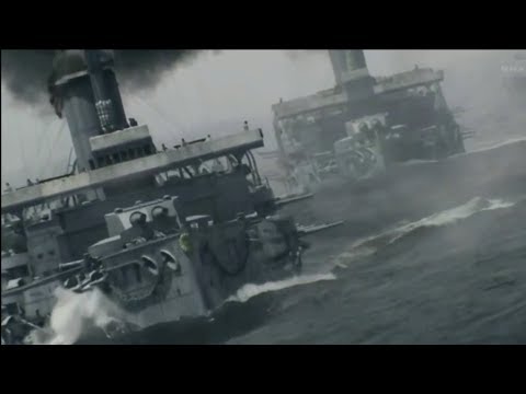 Ships Battle/Duel (in HD) - Russian Empire vs Germany, World War I, movie \