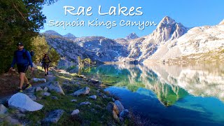 Backpacking the Rae Lakes Loop, Sequoia Kings Canyon National Park
