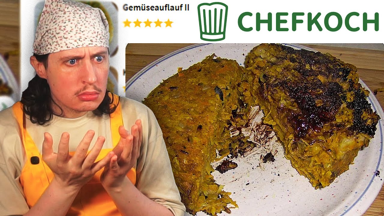 Ich habe EKLIGE Chefkoch Rezepte nachgekocht