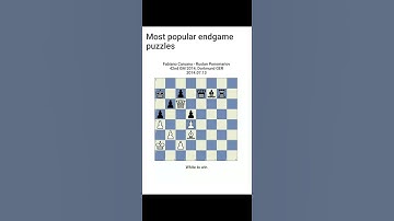 Most popular chess endgame puzzles white to win #chesspuzzle #endgame #chessendgame #shorts #share