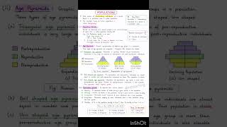 what is population and its characteristics | neet biology | class 12th biology | @inditeaching