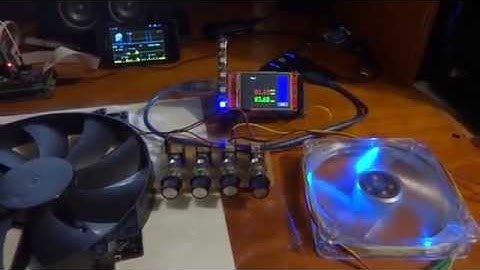 Control de ventiladores y monitoreo con arduino