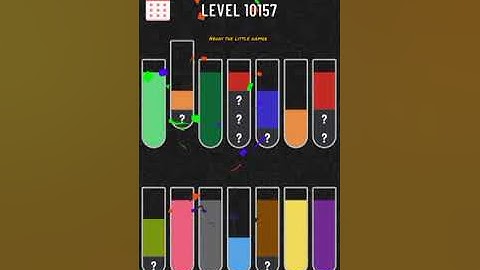 Water sort puzzle level 10157