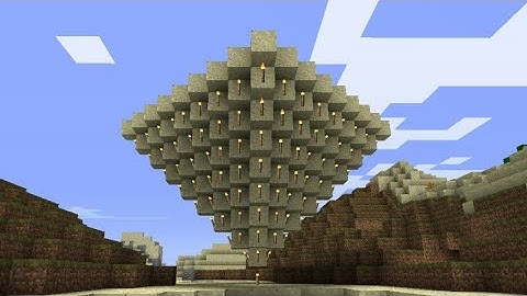 Sand falling on torch with command blocks (MCPE)
