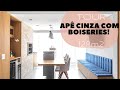 TOUR| AQUELE DO APARTAMENTO CINZA COM BOISERIES!