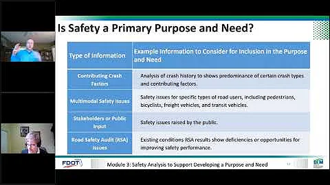 Day 1 - Module 3 Safety Analysis to Support Developing a Purpose and Need - DayDayNews