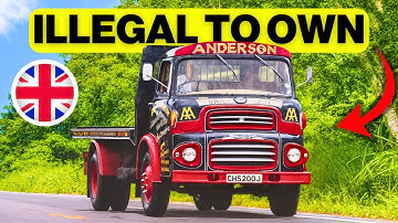 10 Britse vrachtwagens die zo extreem waren dat ze van de weg werden verbannen
