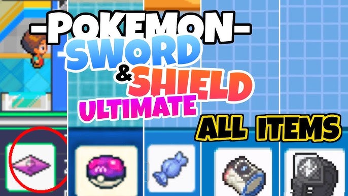 Pokemon Sword & Shield GBA Cheats For Masterball & Rare Candy
