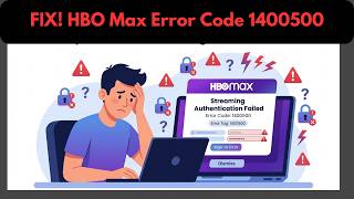 How To Fix HBO Max Error Code 1400500 | HBO Max Not Working | Streaming Authentication Failed
