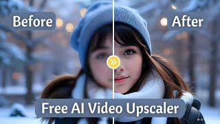 Free AI Video Upscaler Online | Enhance Video Quality | Improve Video Quality Online Free