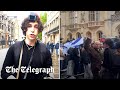 Israeli flag ripped from Jewish student at Cambridge pro-Palestine protest