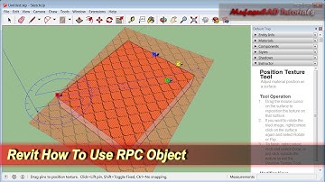 Sketchup Rotate Material Texture | Basic
