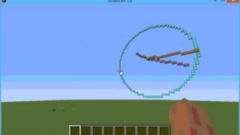 Clock in Minecraft + Raspberry Jam Mod with python