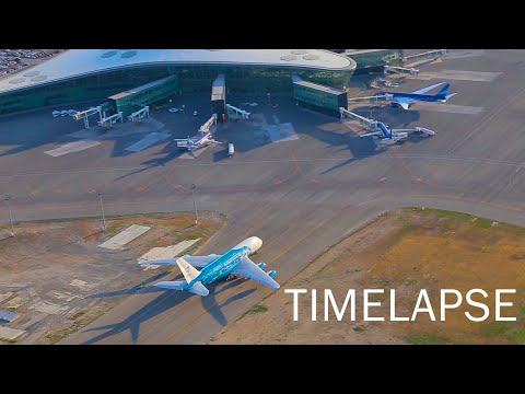 Heydar Aliyev International Airport - New Timelapse