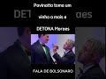 Pavinatto toma um vinho a mais e DETONA Moraes