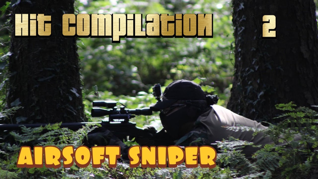 Airsoft sniper hit compilation 2 - YouTube