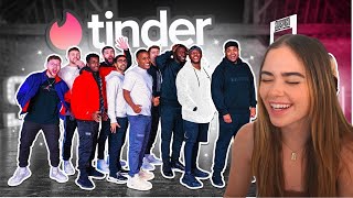 ROSE REACTS TO SIDEMEN TINDER IN REAL LIFE 3!