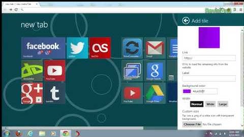 Exclusive DIY Tips - How To Add Metro Style Tiles To Chrome Browser