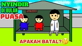 Nyindir Di Bulan Puasa, Apakah batal?🤔 - Animasi lucu (WANTOON ANIMATION)
