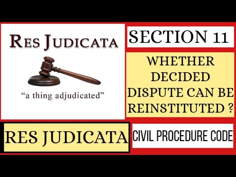 Video: Er res judicata kursiv?