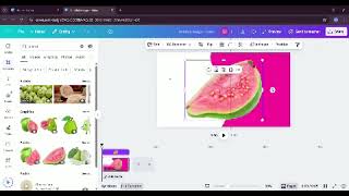 Guava juice ad make in canva easy  screenshot 1