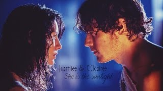 Jamie & Claire [Outlander] | She is the healing and I am the pain