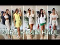 New In Zara + H&M Haul | Spring/Summer Try On