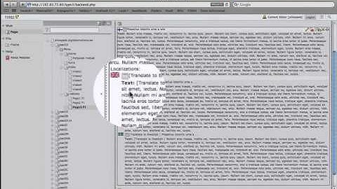 Content localization