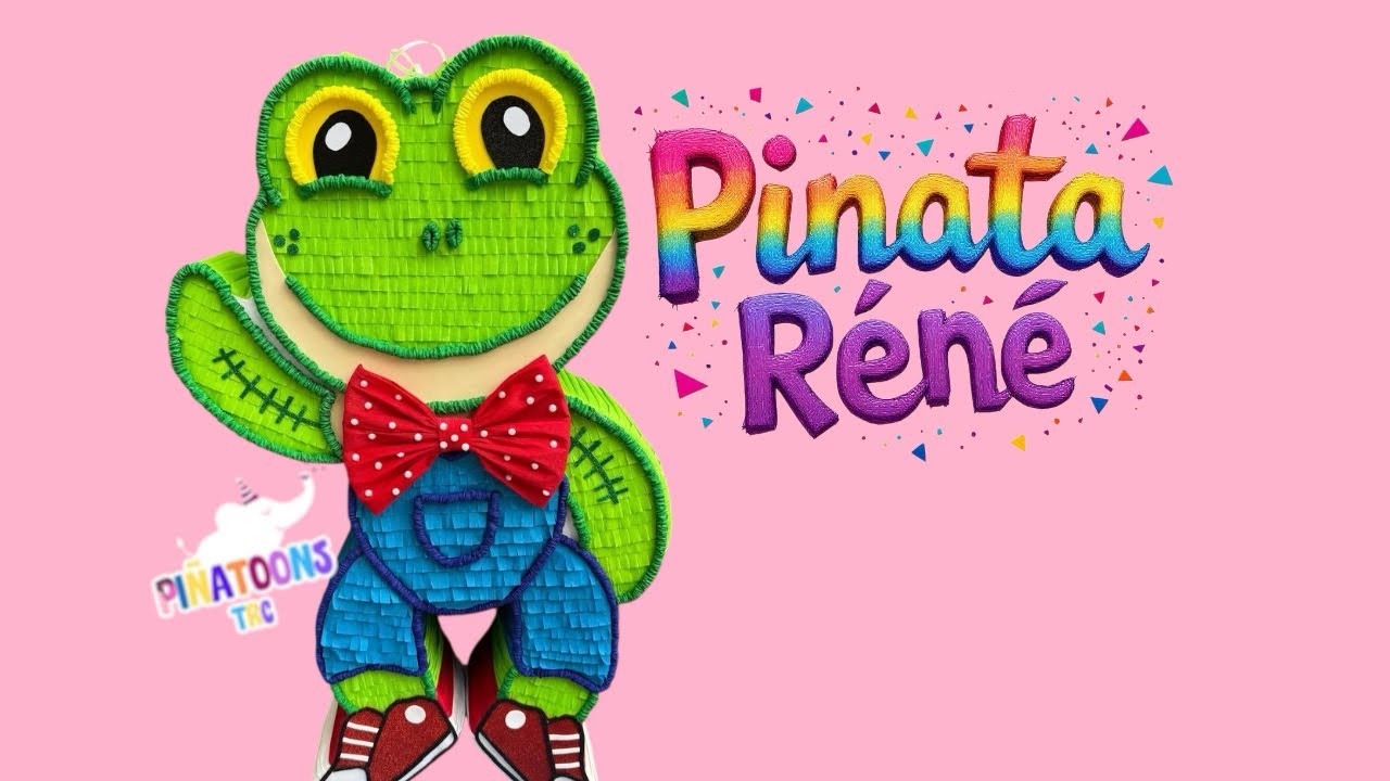 Tutorial Piñata René 🐸Lara Campos - YouTube