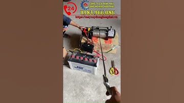 Tời điện ắc quy dùng kéo xe ,cứu hộ điện 24v,12v 3000lbs,4500lbs,5000lbs,6000lbs,12000lbs.giá rẻ.