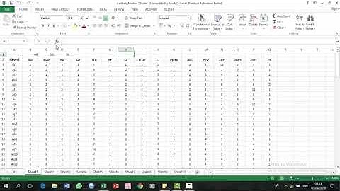 Tutorial XLSTAT : AHC (Agglomerative Hierarchical Clustering)