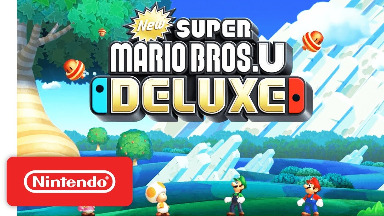 New Super Mario Bros U Deluxe- Nintendo Switch [Digital] 