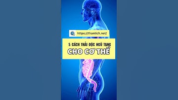 5 cách thải độc ngũ tạng cho cơ thể #songkhoe #dinhduong #suckhoe #suckhoeviet #meosuckhoe