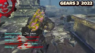 CRAZY BOT! GEARS OF WAR 3 60FPS GAMEPLAY! With LANDAN2006