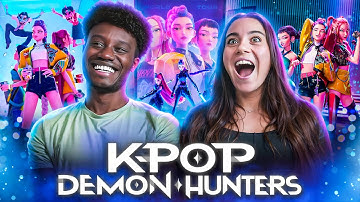 Non-Kpop Fans Watch KPop Demon Hunters for the FIRST TIME!