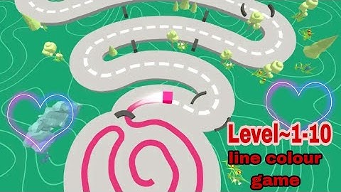 Line Color 3D Gameplay- Gameplay Android | New gaming video | H Bangla gamer