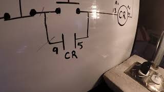 How an On Delay Relay works with whiteboard circuit and wired project by MR. STARK