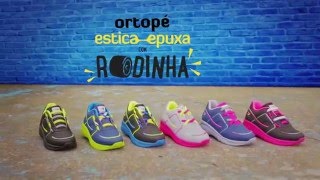 Tênis Ortopé Estica e Puxa Rodinha - Preto+Azul | Zattini