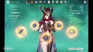 Stygian Onslaught 6.5 Luna 6 - Lv 6 Dire Papilla - C1 R1 Chasca - Genshin Impact