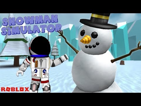 Building The Best Snowman Roblox Snowman Simulator Youtube - biggest snowman ever roblox snowman simulator minecraftvideos tv