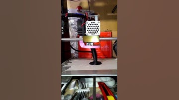 time-lapse of anet A6 3D printer test 3 of ESUN PET-G plastic #3dprint #3dprinter #timelapse