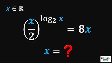 Share if can you solve this logarithmic equation | Algebra Challenge | Viewers Request