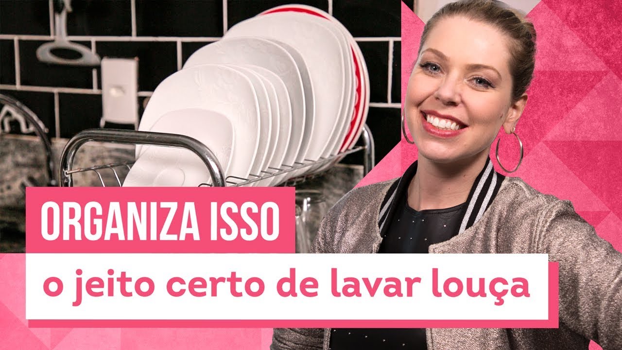 O jeito certo de lavar louça - Dicas da Rafa Oliveira - CASA DE VERDADE